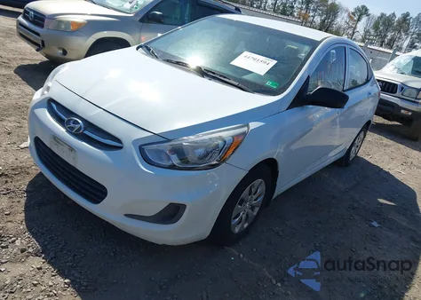 2016 Hyundai Accent Se из США, поврежденный, VIN KMHCT4AE8GU044946